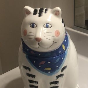 Vintage Coco Dowling 1990 cat cookie jar